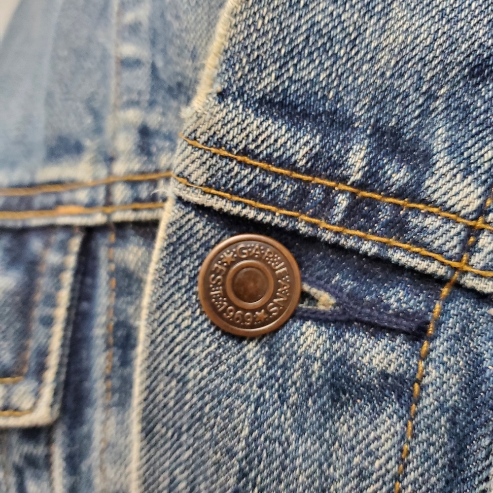 Gap 1969 Denim jean jacket xs mens - Picture 13 of 16